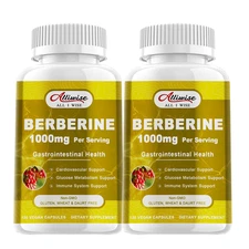 240 Pills Premium Berberine HCL Extract - Healthy Cholesterol Anti-inflammatory