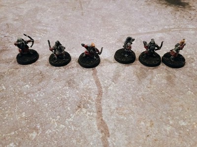 12 Dwarf Archers Metal Middle Earth Strategy Battle Game Lord Of The Rings