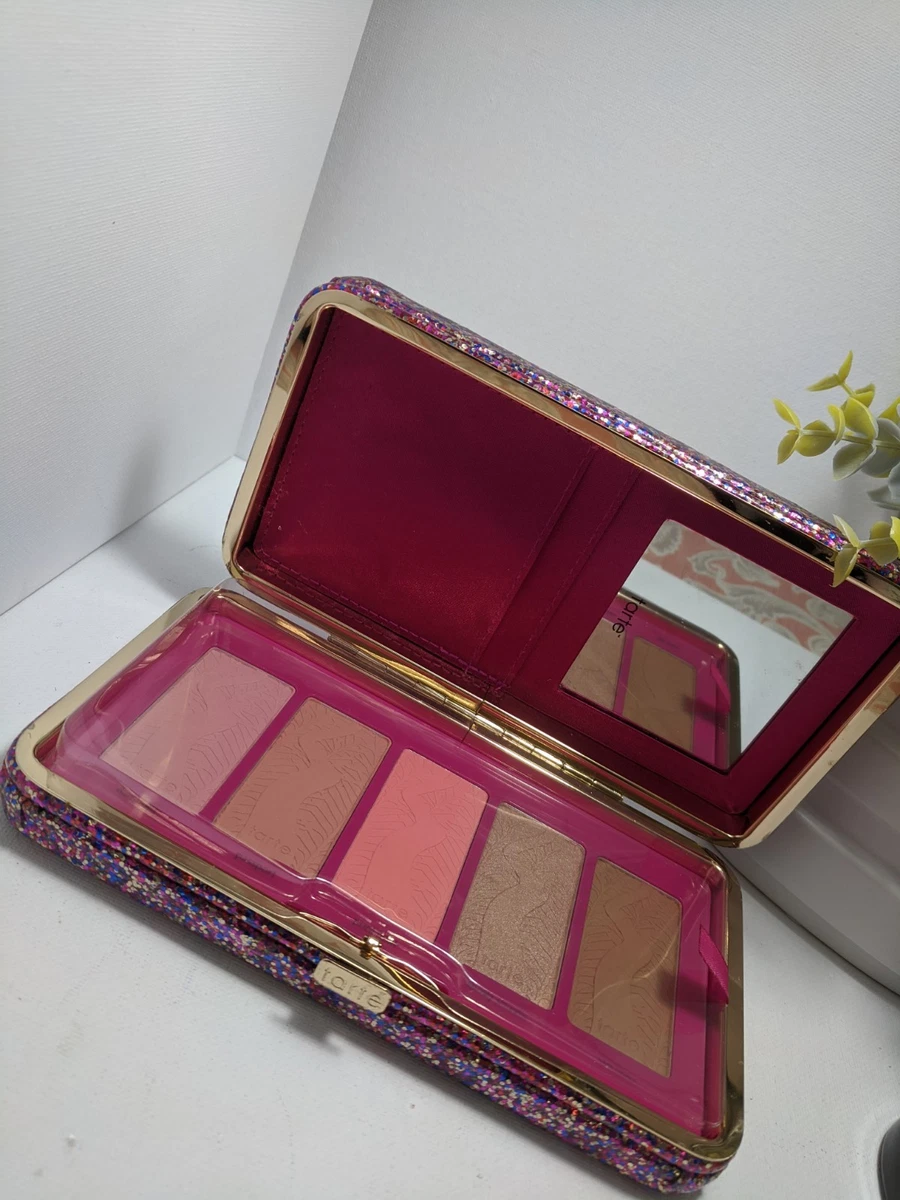 Tarte Life of the Party Clay Blush Palette & Clutch Palette Blush Limited Ed