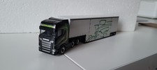 Herpa Scania CS mit Meusburger Tieflader Sattelzug John Deere 1:87 eigenbau