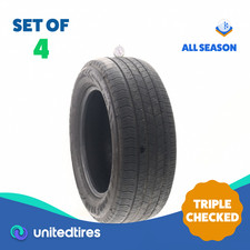 Set Of 4 Used 25560r18 Goodyear Eagle Enforcer 108v - 632