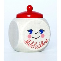 Hess-Spielzeug 14354 - Dose MilchzäHne Holz Dekoration Geschenk Kinder Zahnfee