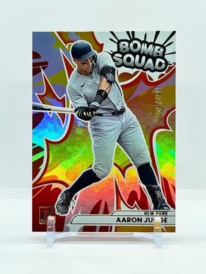 2026 Donruss - Aaron Judge /199 - Bomb Squad HOLO - Yankees No. 18
