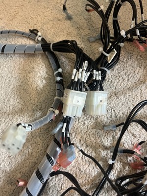 58W-1056 GE Zenith Wiring Harness Transfer Switch Panel Assembly ATS J7 F14 CPS