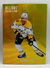 2025-26 Upper Deck Allure ROMAN JOSI Orange Yellow Color Flow Predators CF-2