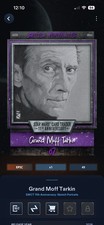 Star Wars Card Trader 2026 11th Anniversary Sketch Grand Moff Tarkin Purple