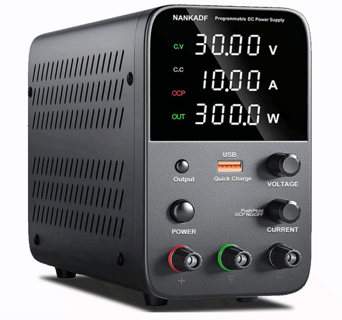 DC Variable Power Supply 30V 10A, Adjustable Bench Supply with USB QC - Picture 8 of 12