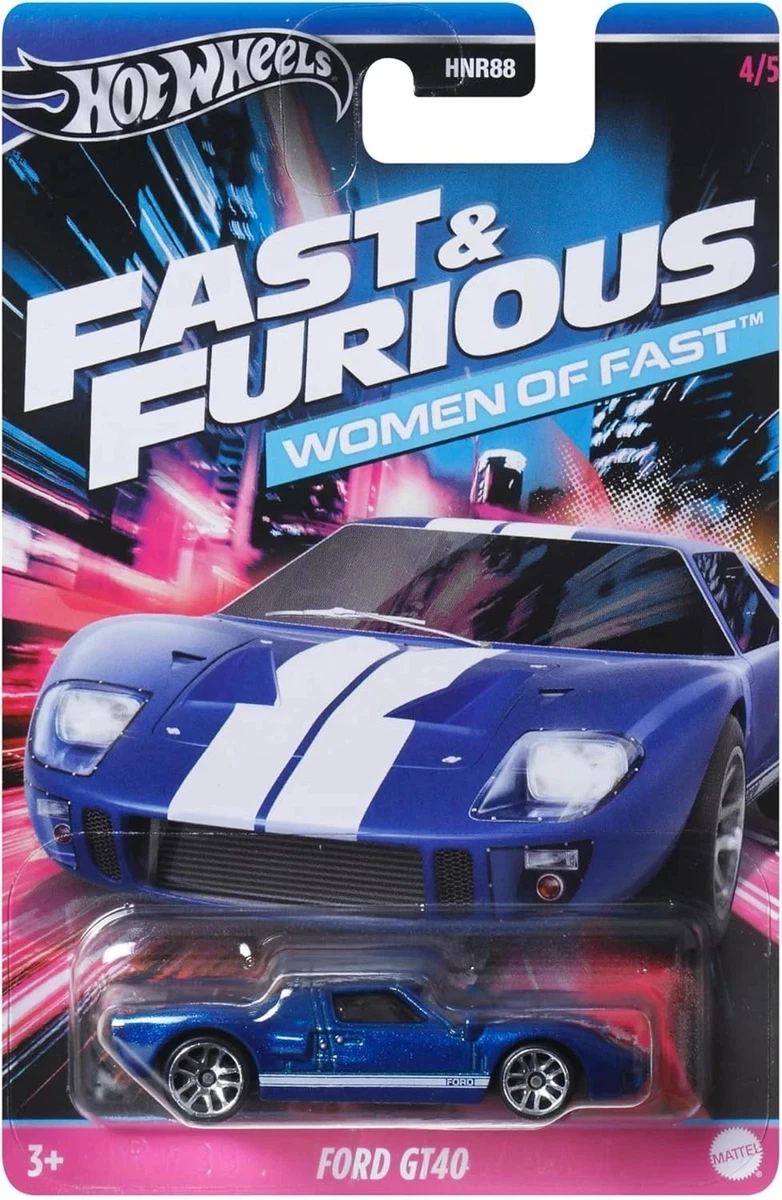 Hot Wheels Fast & Furious Ford GT40 Contemporary Manufacture