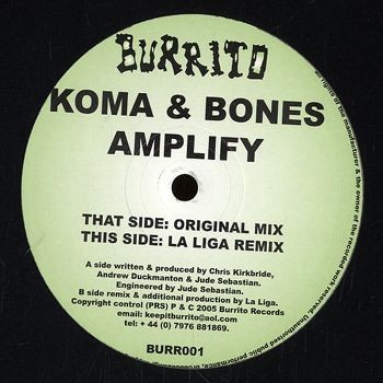 Koma & Bones - Amplify, 12'', (Vinyl)