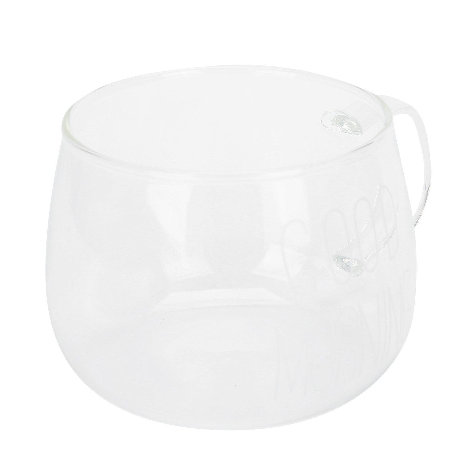 Coffee Cup Transparent Borosilicate Glass Mug With Handle For Milk Tea Cockta ;;