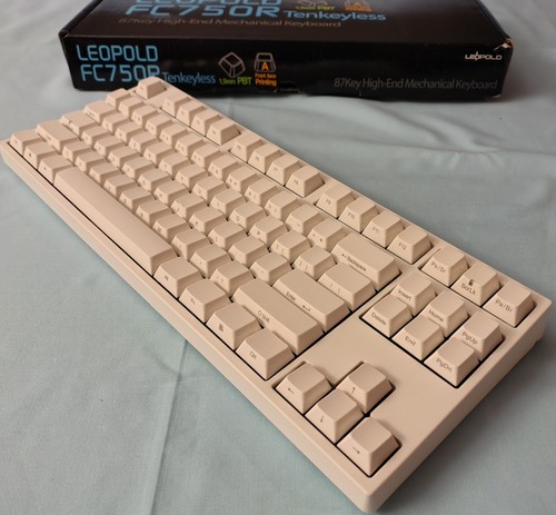 Leopold FC750R TKL Tastatur + OVP Keyboard Tactile (Cherry MX Brown – ANSI-US) - Bild 8 von 11