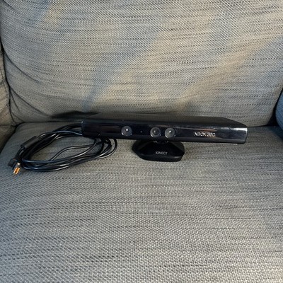 Genuine Microsoft Xbox 360 Kinect Connect Black Sensor Bar Model #1414, Tested