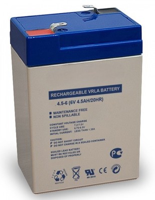 Akku kompatibel zu Leoch DJW6-4.0 6 Volt 4,5Ah 3FM4.5