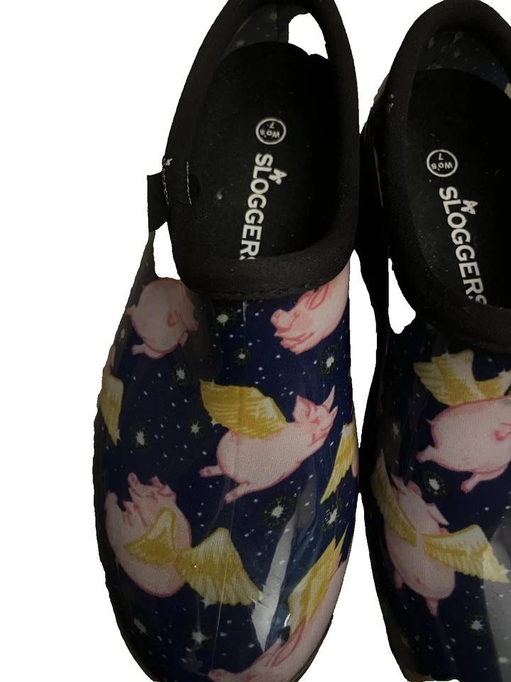 Sloggers Original Waterproof Rain and Garden Shoes for Women Outdoor Size 7 -pig - Image 4 of 4