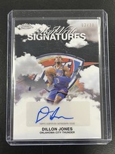 2025-26 Topps Chrome Sky Write Signatures Dillon Jones Black Refractor /10