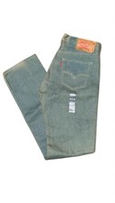 Vintage Levis 501 XX Shrink-To-Fit Deadstock Green Mexico Made Men Jean 34x38