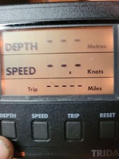 Raymarine Autohelm ST50 Tridata Depth Speed Log Instrument Display