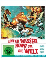 Mediabook Under Water Around The World 1966 Shirley Eaton Lloyd Bridges Blu-Ray