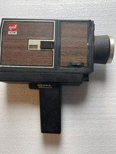 GAF Super 8 Zoom Movie Camera S/72 UNTESTED Vintage 1970s Home Movies