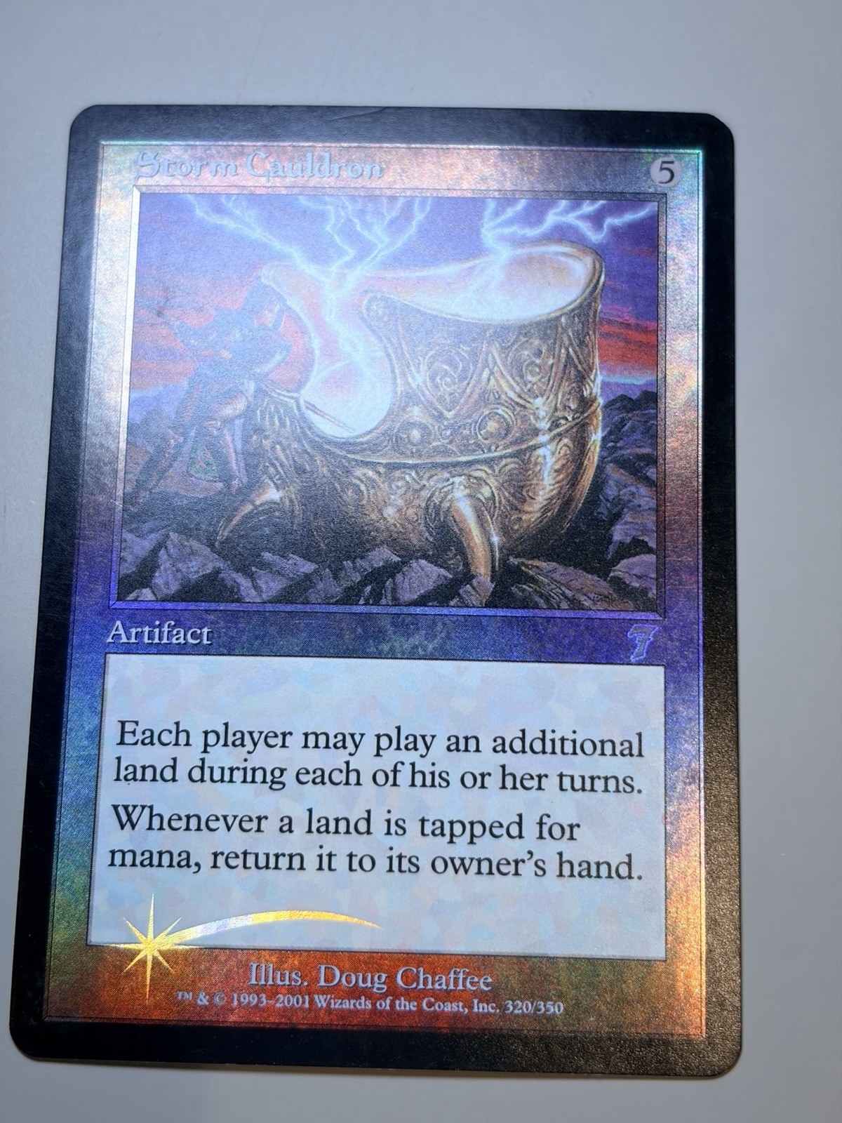 Storm cauldron - Foil - English - MTG 7th edition - LP