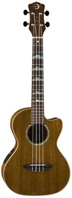 Luna Guitars Uke High Tide Ovangkol Tenor w/Preamp