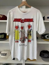 The Cure Shirt The Cure Primary White T shirt Unisex Reprint S 4XL Men Women