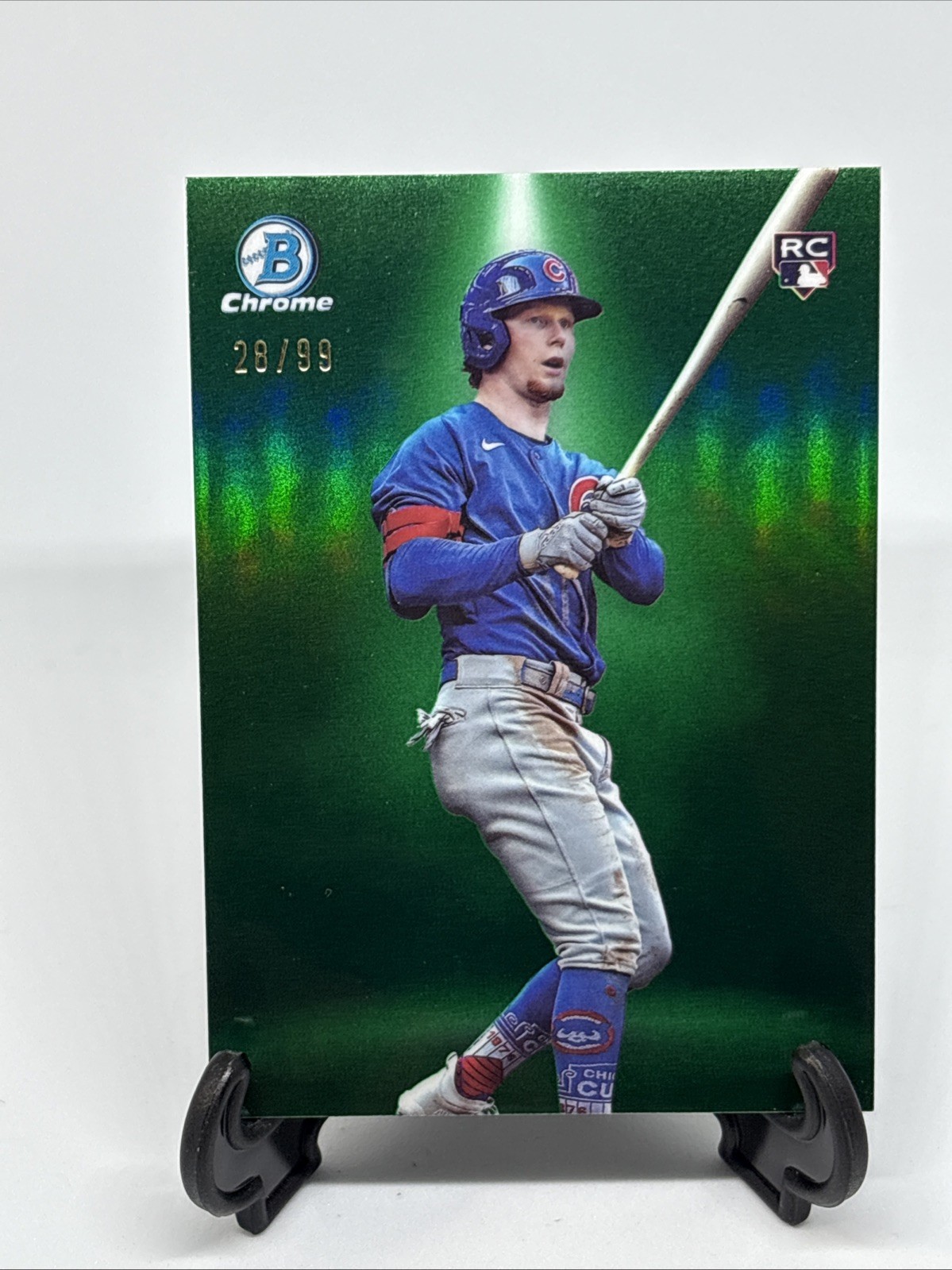 2024 Bowman Pete Crow-Armstrong Rookie Spotlight Green Refractor /99 Cubs RC SSP