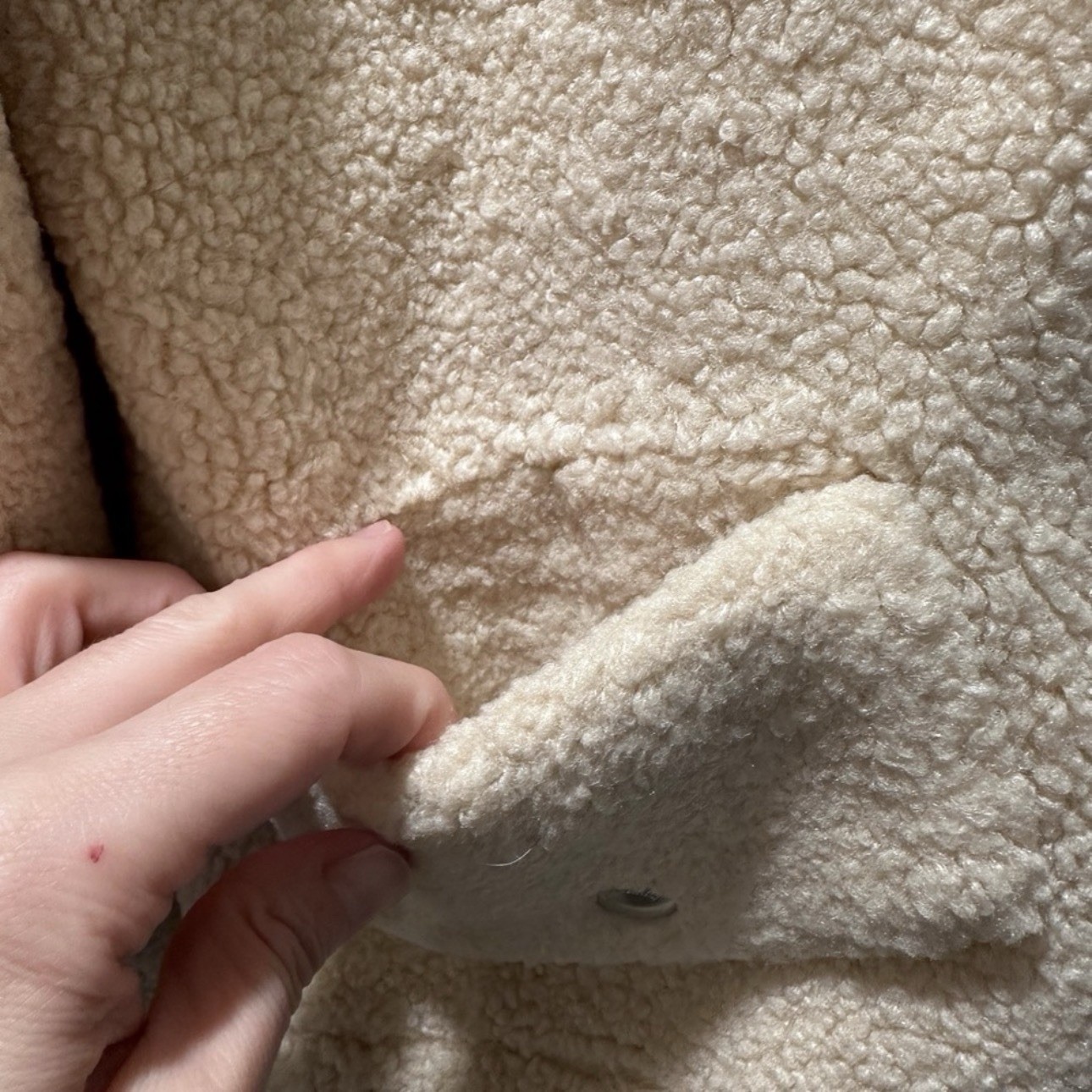 BLANKNYC Collared Button Jacket Beige Lined Pocke… - image 6