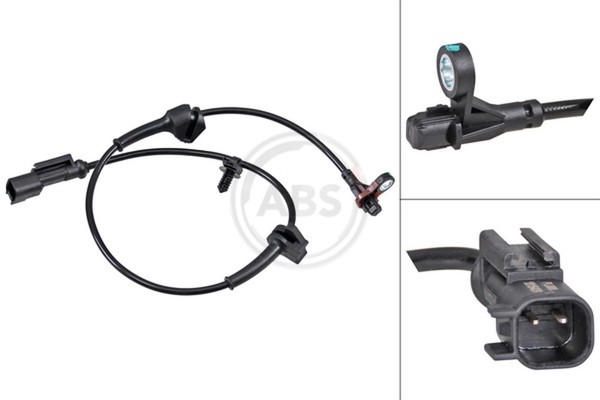 ABS Sensor Raddrehzahl A.B.S. 32262 FüR Ford Fiesta 7 HJ HF Van Ecoboost Active-image