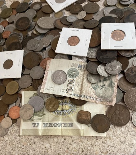Job Lot Of Coins, Approx 3.4KG UK & World Collection, Bulk (c) - Picture 2 of 14