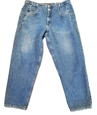 VTG Guess Pascal Tapered Jeans High Waisted 40x33 Style 10075 USA