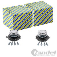 2X SNR RADLAGER-SATZ Hinten Passend FÜR BMW 2 X1 X2 Mini Mini Links+Rechts