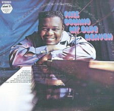 FATS DOMINO - RECORD ALBUM COVER SIGNED