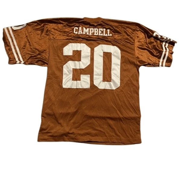 Camiseta Nike Earl Campbell 1977 Texas Longhorns Heritage Foto 2 de 4