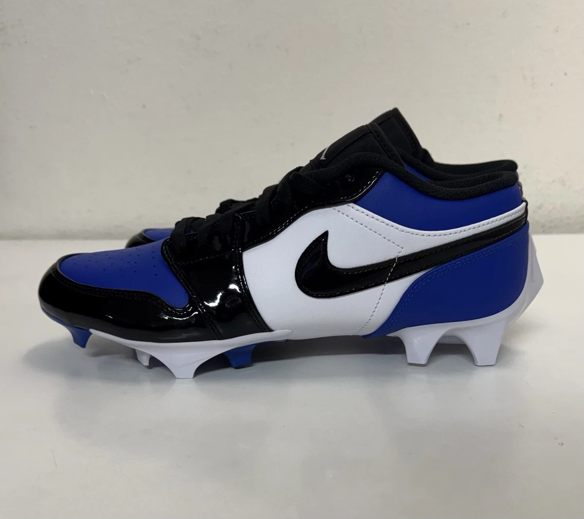 Nike Air Jordan 1 TD Low Football Cleats Mens Size 9 AV5292-041 Royal Blue Jordan 1 TD Cleat Low Royal | eBay main image 3