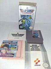 Top Gun Second Mission Nintendo NES CIB ALL INSERTS VERY NICE
