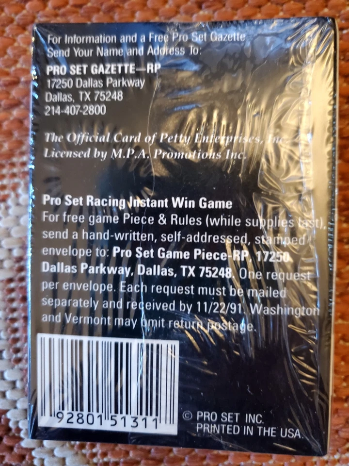 Andretti Racing Factory 3 packs Cards & Petty Family Racing. ALL Sealed - Image 3 of 4