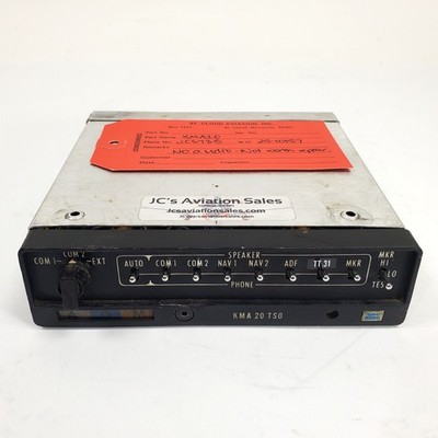 FOR PARTS Bendix/King KMA-20 Audio Panel Marker Beacon Receiver P/N 066-1024-03