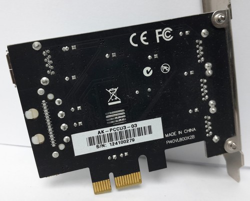 Akasa 4 Port USB 3.0 PCIe Port Expansion Card AK-PCCU3-03 - 第 3/6 張圖片
