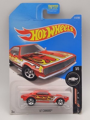 Hot Wheels 2017 - Camaro Fifty 5/5 - '67 Camaro - red
