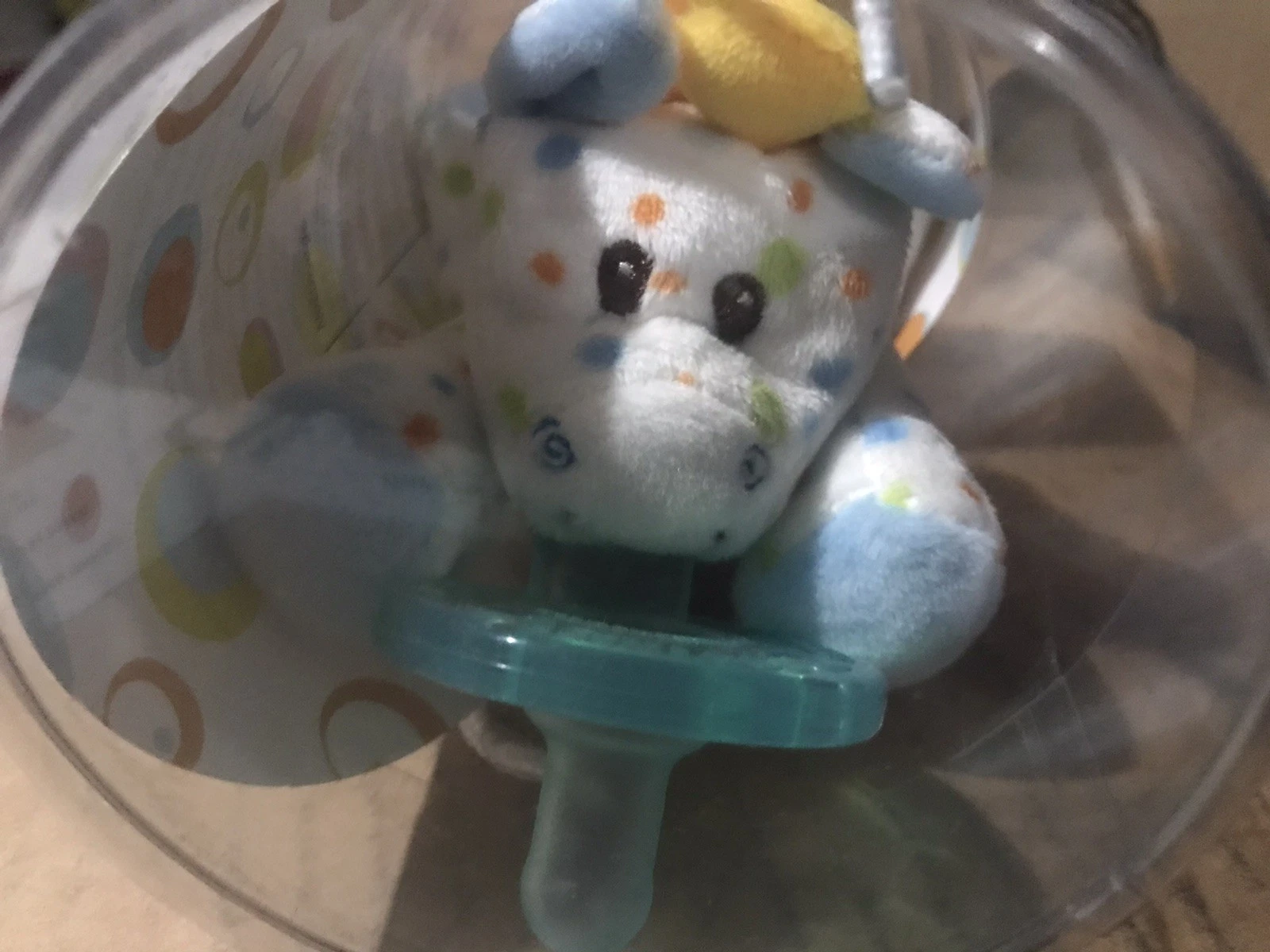 Little Stretch Giraffe Wubbanub Infant Baby Binkie Holder Stuffed Animal