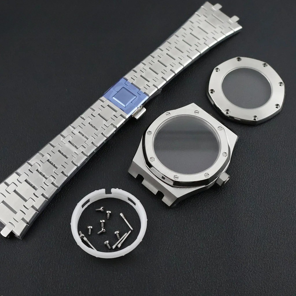 41mm AP Watch Parts for NH34 NH35 NH36 Movement Transparent Sapphire Crystal