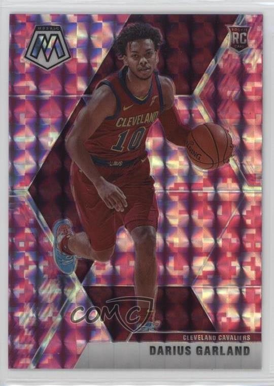 2019-20 Panini Mosaic Rookies Pink Camo Prizm Darius Garland #249 1k9e