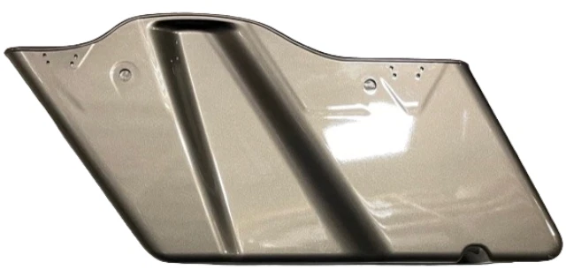 Harley Saddle Bag, RH, Bronze, 90 221 New/imperfect Sold As Is NEW OEM - Image 3 of 3