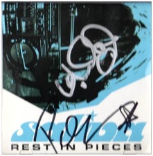 Saliva Signed Autographed x2 RIP CD