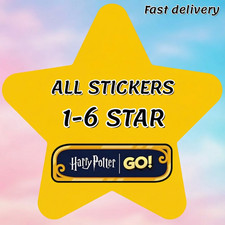 Monopoly Golden Blitz GO 1-6  Stickers for Harry Potter Album  In Stock  