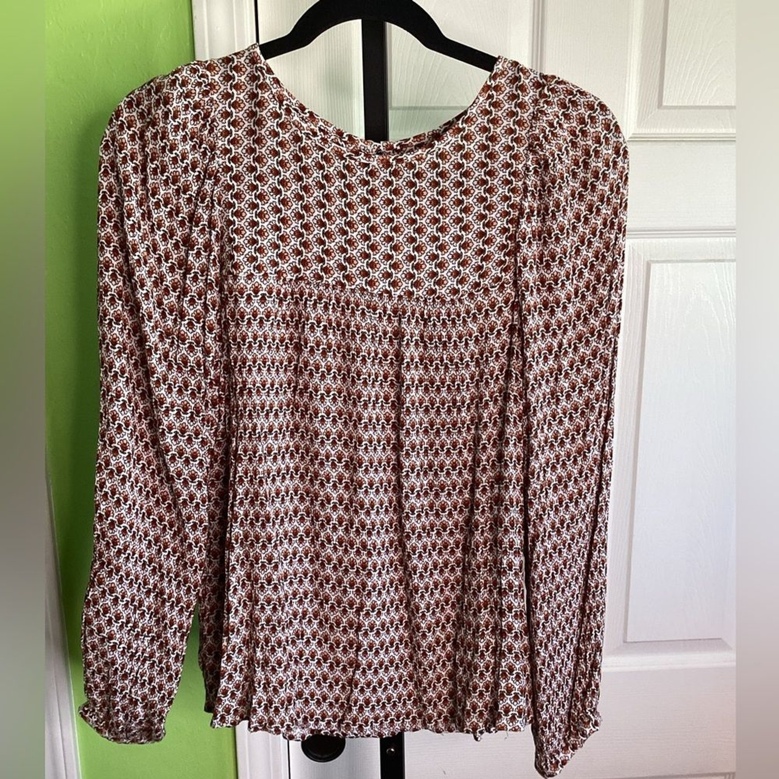 Loft Pullover Blouse, size Medium Petite - image 1