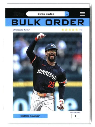 2026 Topps Series 2 Byron Buxton Base (RAW)