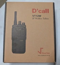 D'Call VT12W Smart IP Portable Walkie Talkie
