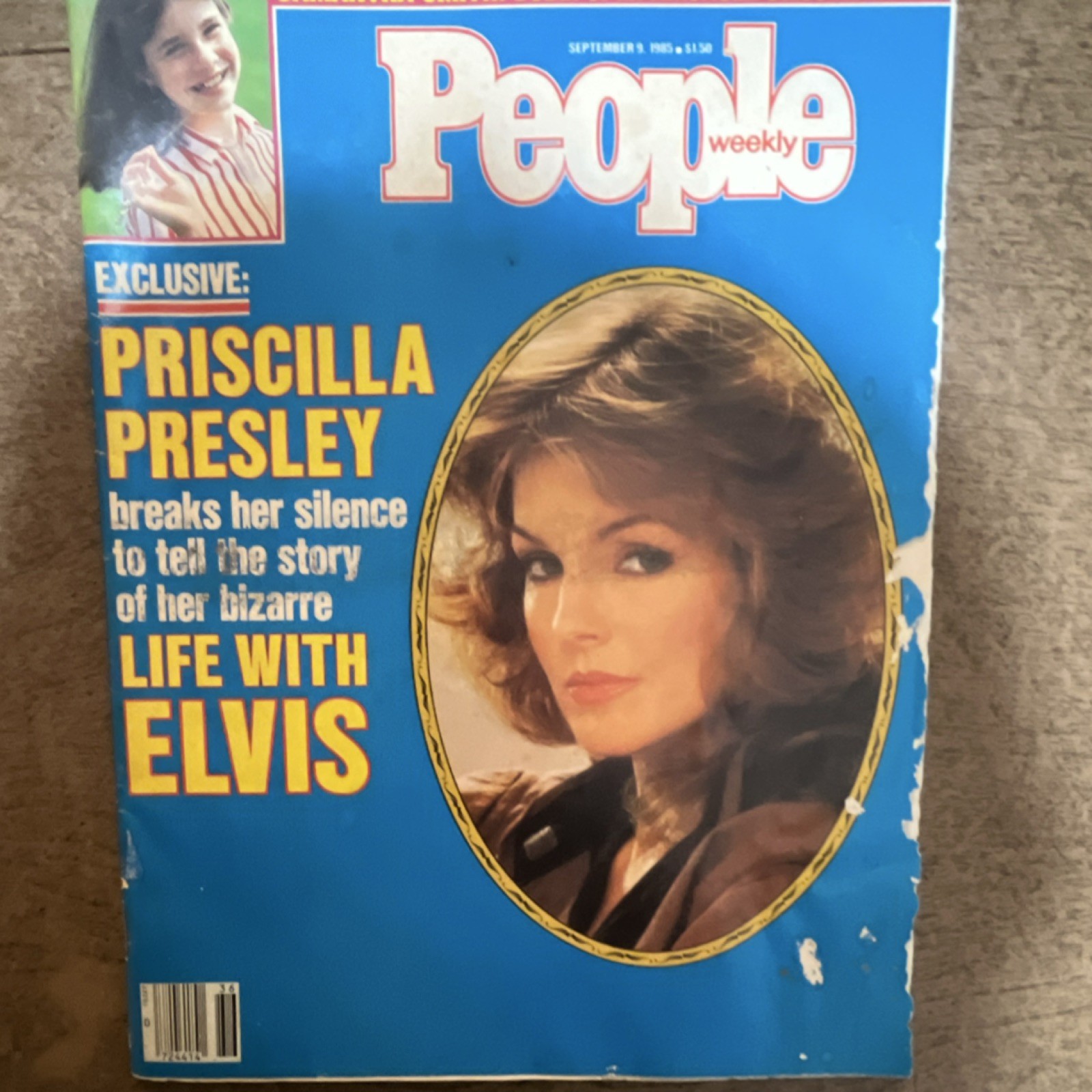 People Weekly Illustrated Sept 1985 Issue 36 Priscilla Presley Elvis Presley